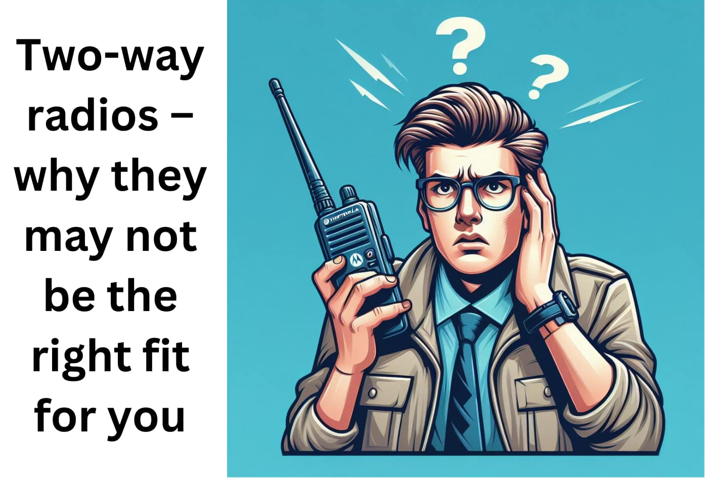 Twoway radios why they may not be the right fit for you Bridge