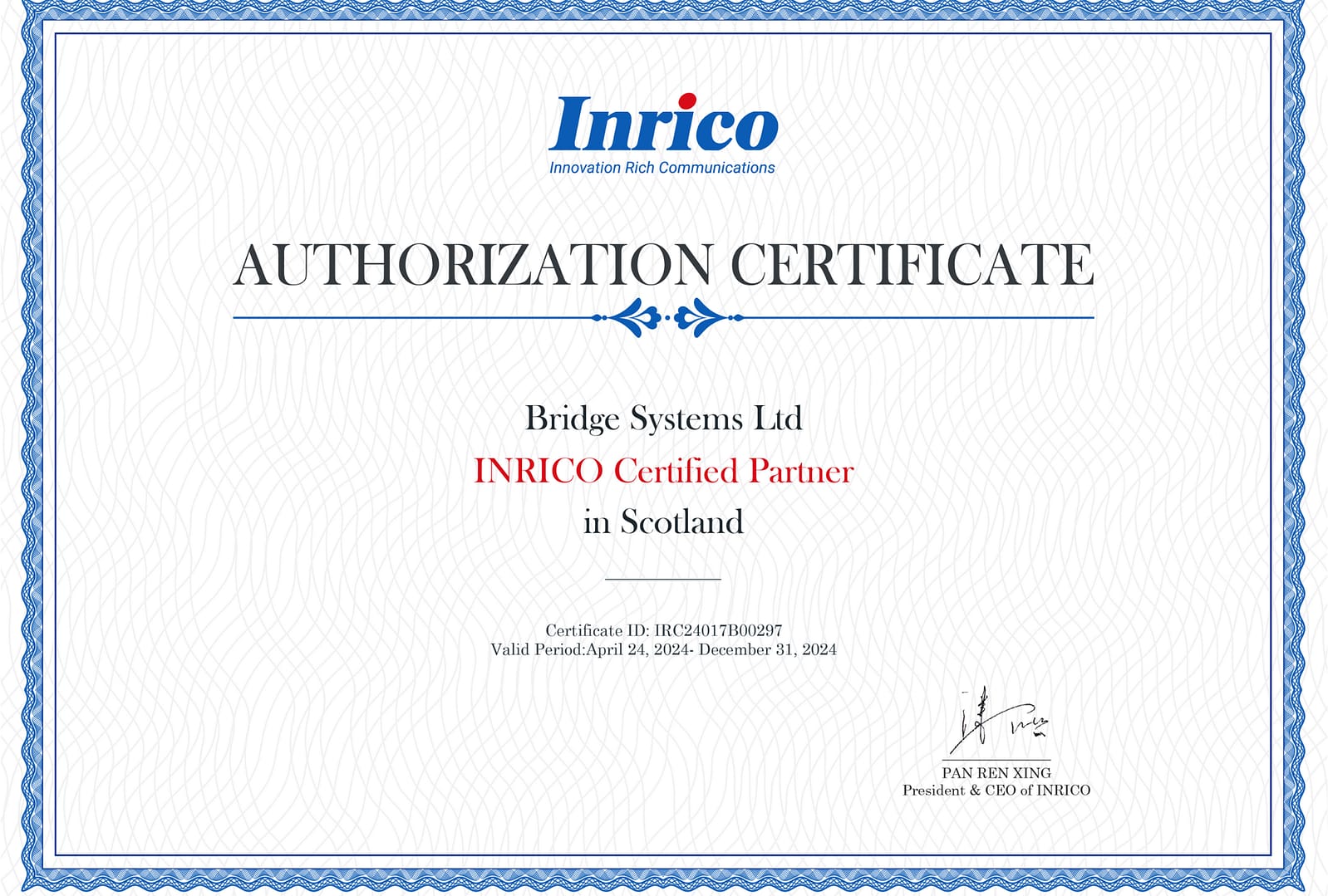 Bridge Systems Limited