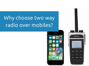 What are my two way radio options-